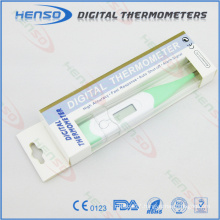 Henso electronic thermometer with flexible probe